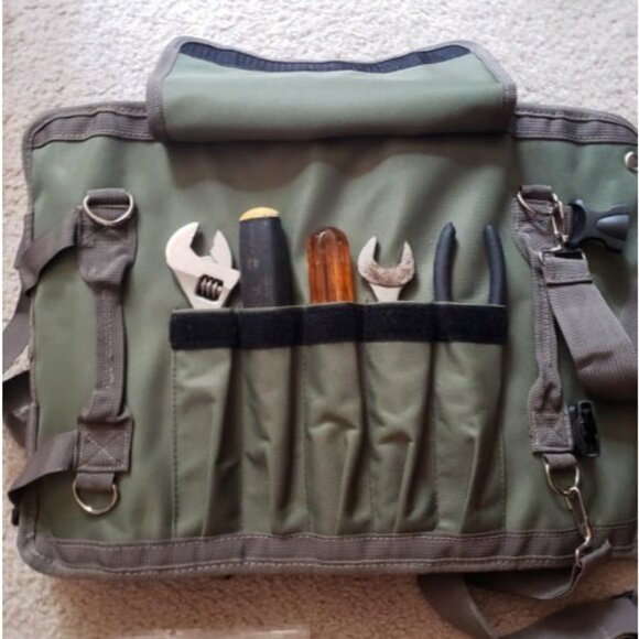 Tool Bag Roll Up, UUP Heavy Duty Tool Organizer Portable Tool Storage - Picture 5 of 6